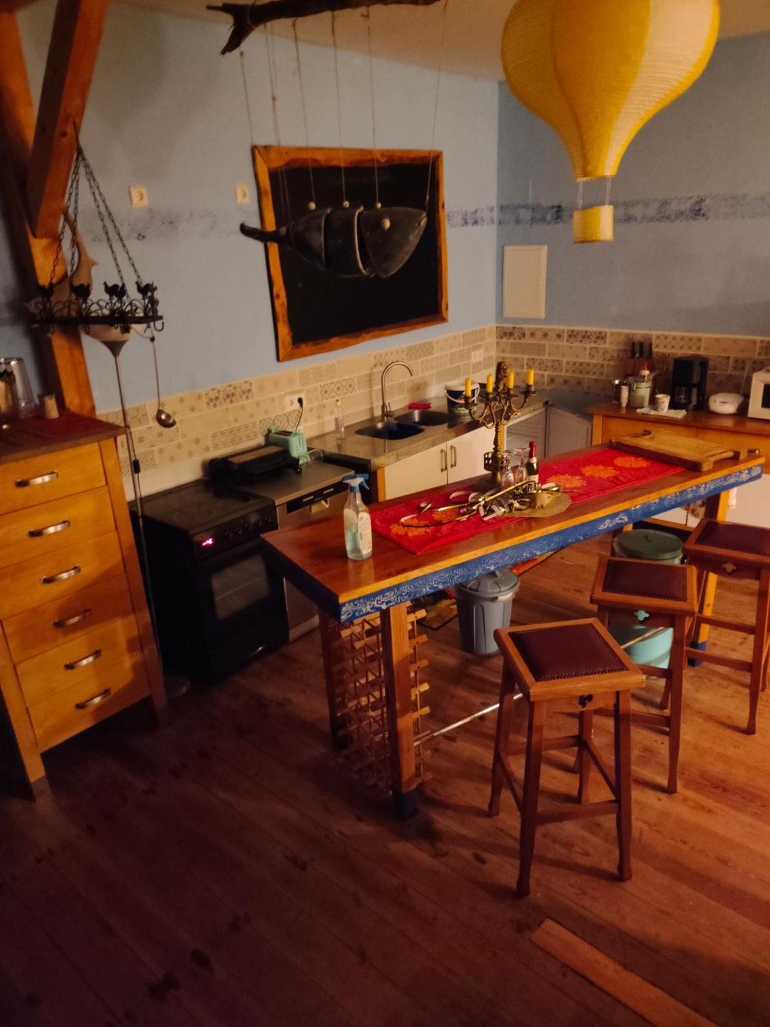 Gutshaus Im Gruenen Apartment Poseritz Ngoại thất bức ảnh